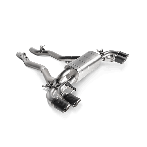 Akrapovic 2018 BMW M5 (F90) Slip-On Line (Titanium) (Req. Tips) - S-BM/T/7H for 2018-2020 BMW M5