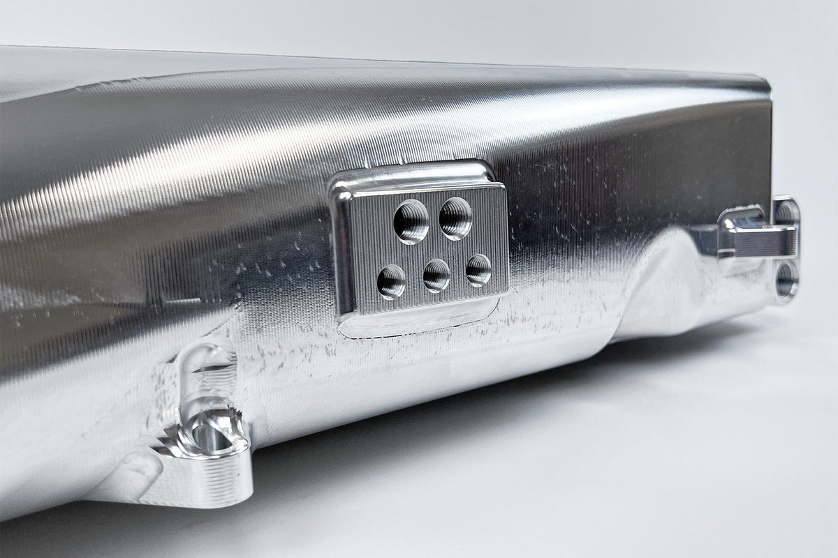 CSF Gen 2 B58 Race X Charge-Air-Cooler Manifold - Heat Dispersion Thermal Grey - 8400TG