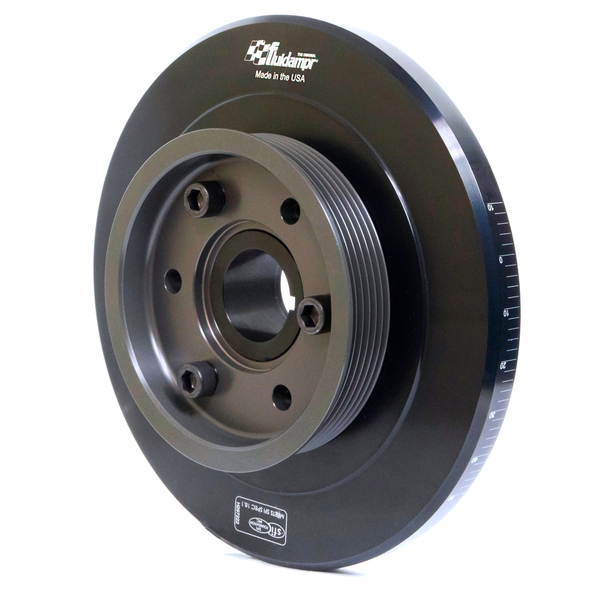 Fluidampr Toyota 1JZ/2JZ I-6 Underdrive Pulley Harmonic Balancer - 840811