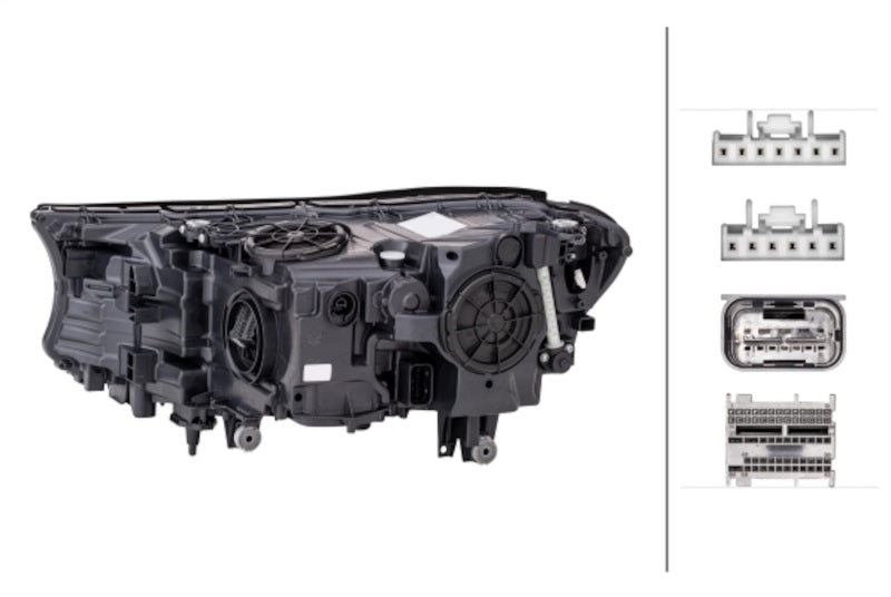 Hella 2016-2019 BMW 740e xDrive Headlight Assembly - 354854161