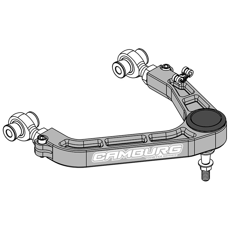 Camburg Chevy/GMC 1500 2WD/4WD 19-23 KINETIK V2 Performance Billet Uniball Upper Arms - CAM-210099-GRY