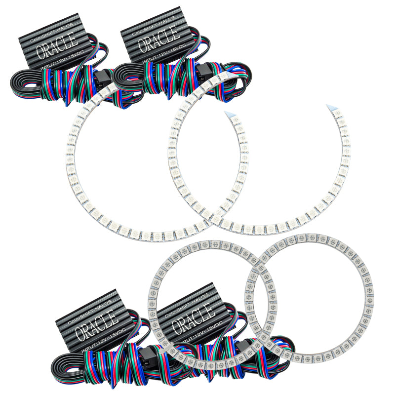 Oracle Mercedes Benz C-Class 08-11 Halo Kit - ColorSHIFT w/o Controller SEE WARRANTY - 2291-334
