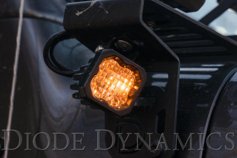 Diode Dynamics Stage Series C1 LED Pod Pro - White Wide Standard ABL (Pair) - DD6455P