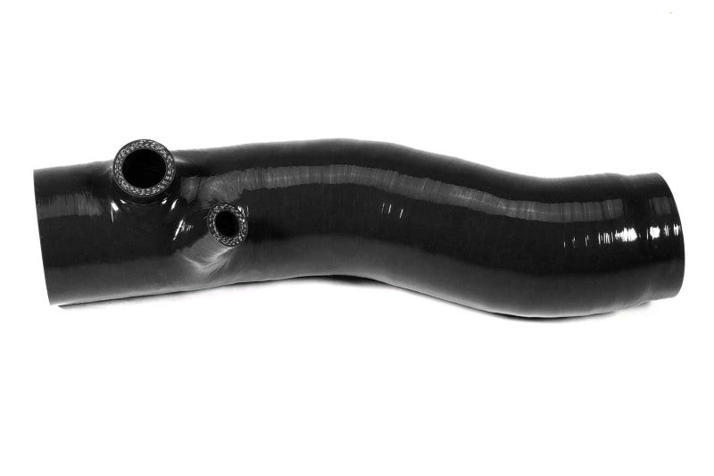 Perrin 2022+ Subaru WRX Black 3in Turbo Inlet Hose w/ Nozzle - PSP-INT-425BK