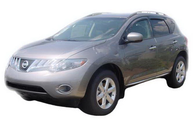 AVS 09-14 Nissan Murano Ventvisor Outside Mount Window Deflectors 4pc - Smoke - 94077