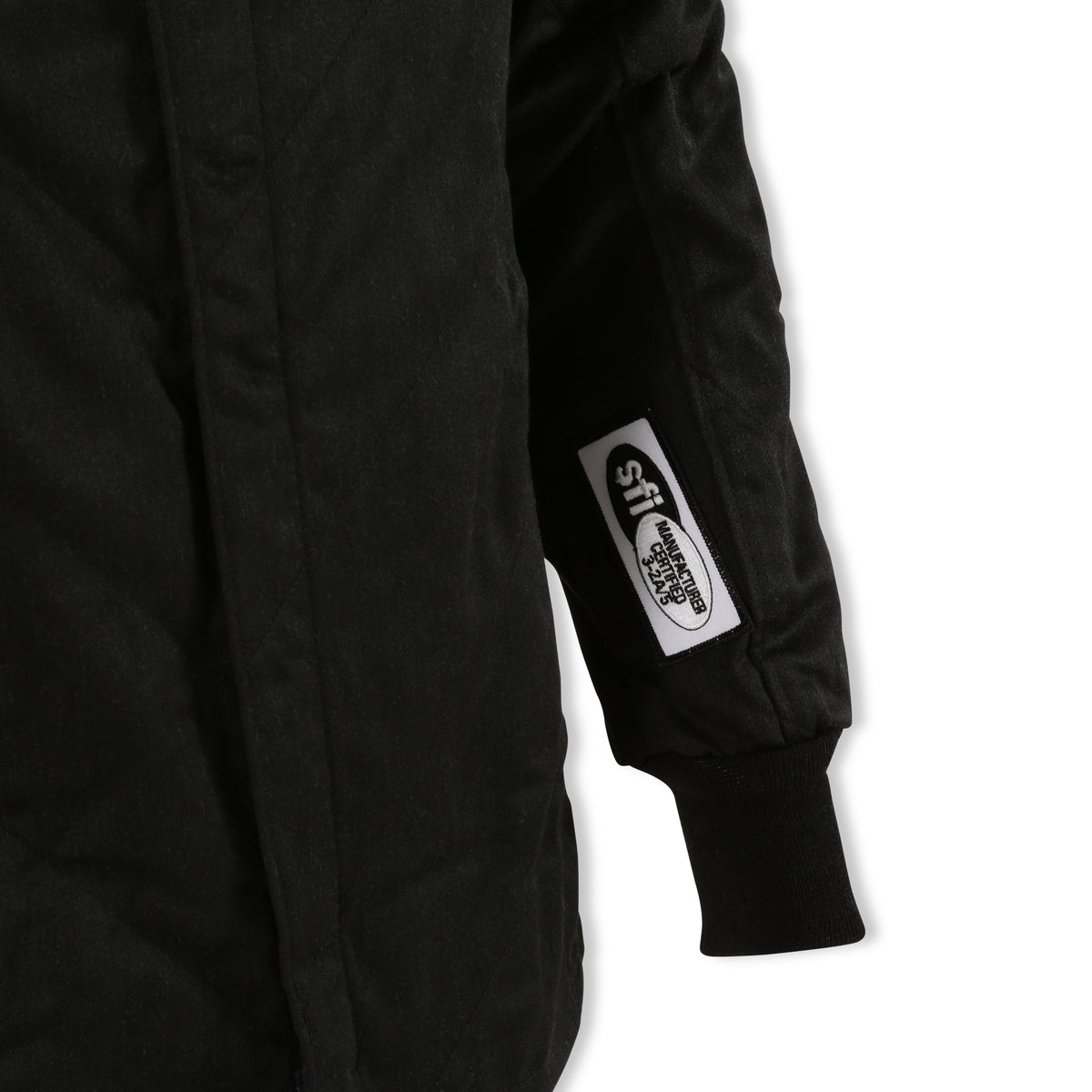 RaceQuip Black Chevron-5 Jacket SFI-5 - 3XL