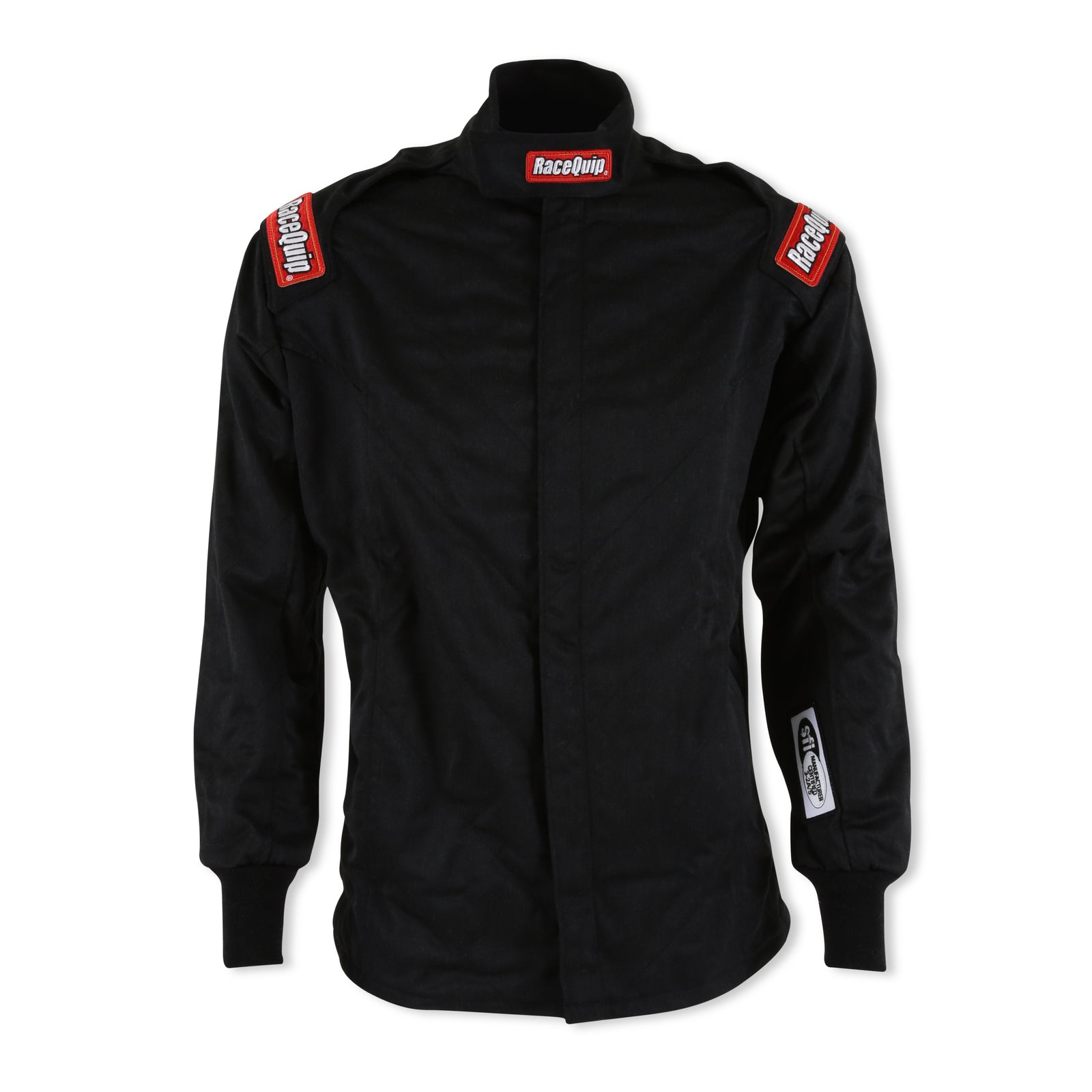 RaceQuip Black Chevron-5 Jacket SFI-5 - XLG