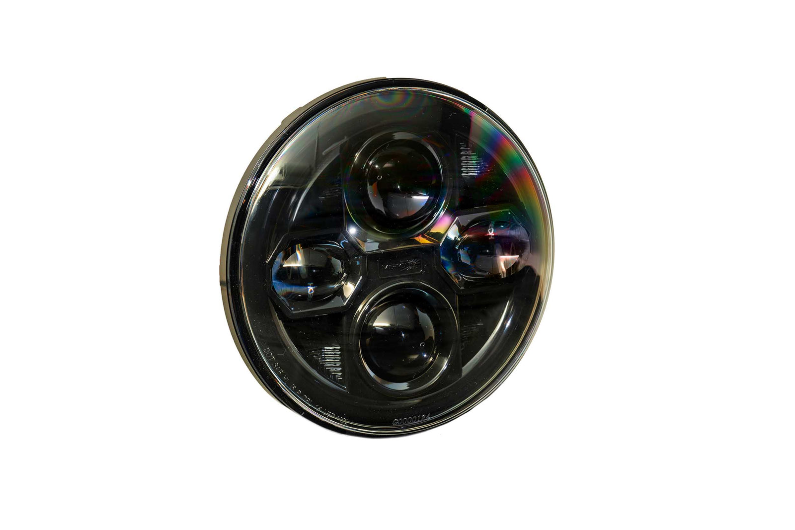 Morimoto - Sealed Beam: Morimoto Sealed7 2.0 (Black) (7in Round) - LF271