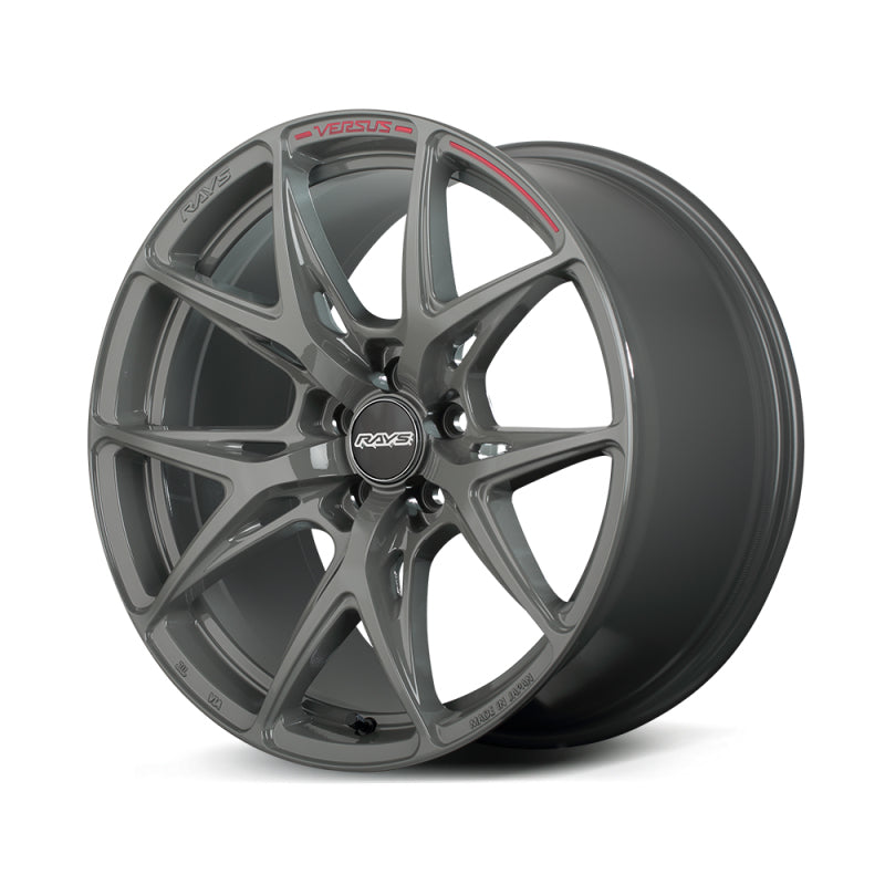 Versus VV21S Craft Collection 18x8.0 +45 5x108 Arms Gray/Letter MC/RAP - WT2U45RG8J