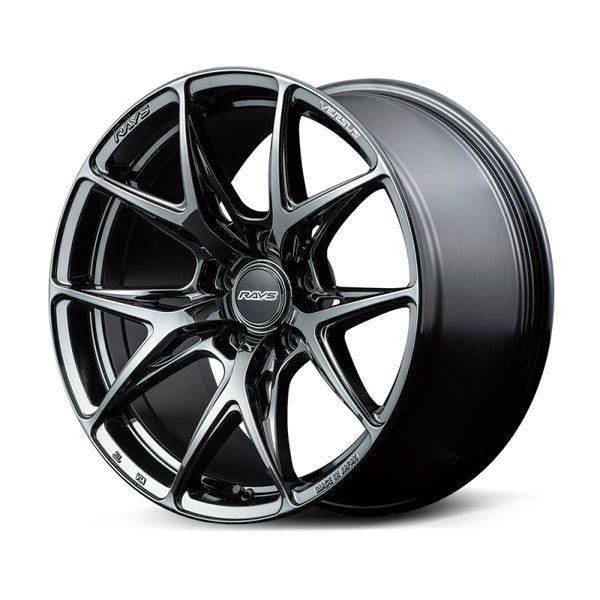 Versus VV21S 18X9.5 +38 5-112 Jet Black - WT2X38MYNJ by Versus