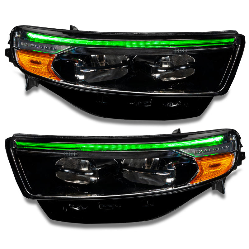 Oracle 20-22 Ford Explorer Dynamic RGB Headlight DRL Kit - - w/ 2.0 Controller SEE WARRANTY - 1472-333
