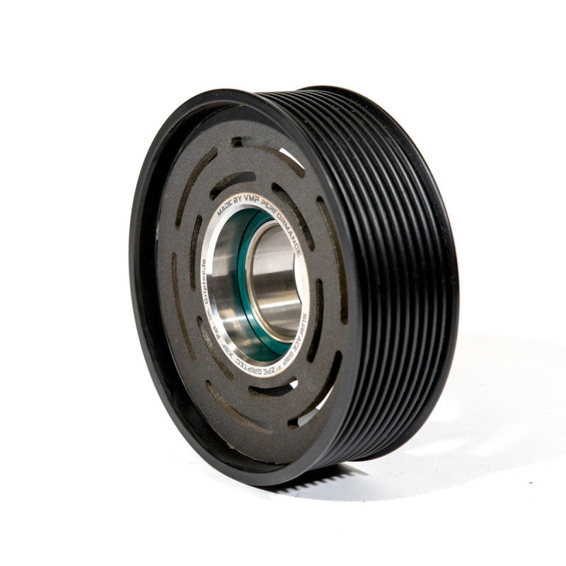 VMP Performance 11-17 Mustang/Ford F-150 AC Clutch Pulley 10-Rib w/ Griptec - VMP-AC-M11-10