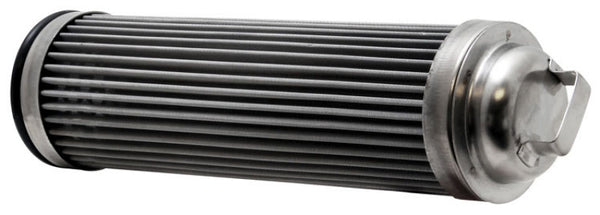K&N Inline Fuel Filter Replacement Filter ONLY - 40 Micron - 81-1009 by K&N Engineering - front view