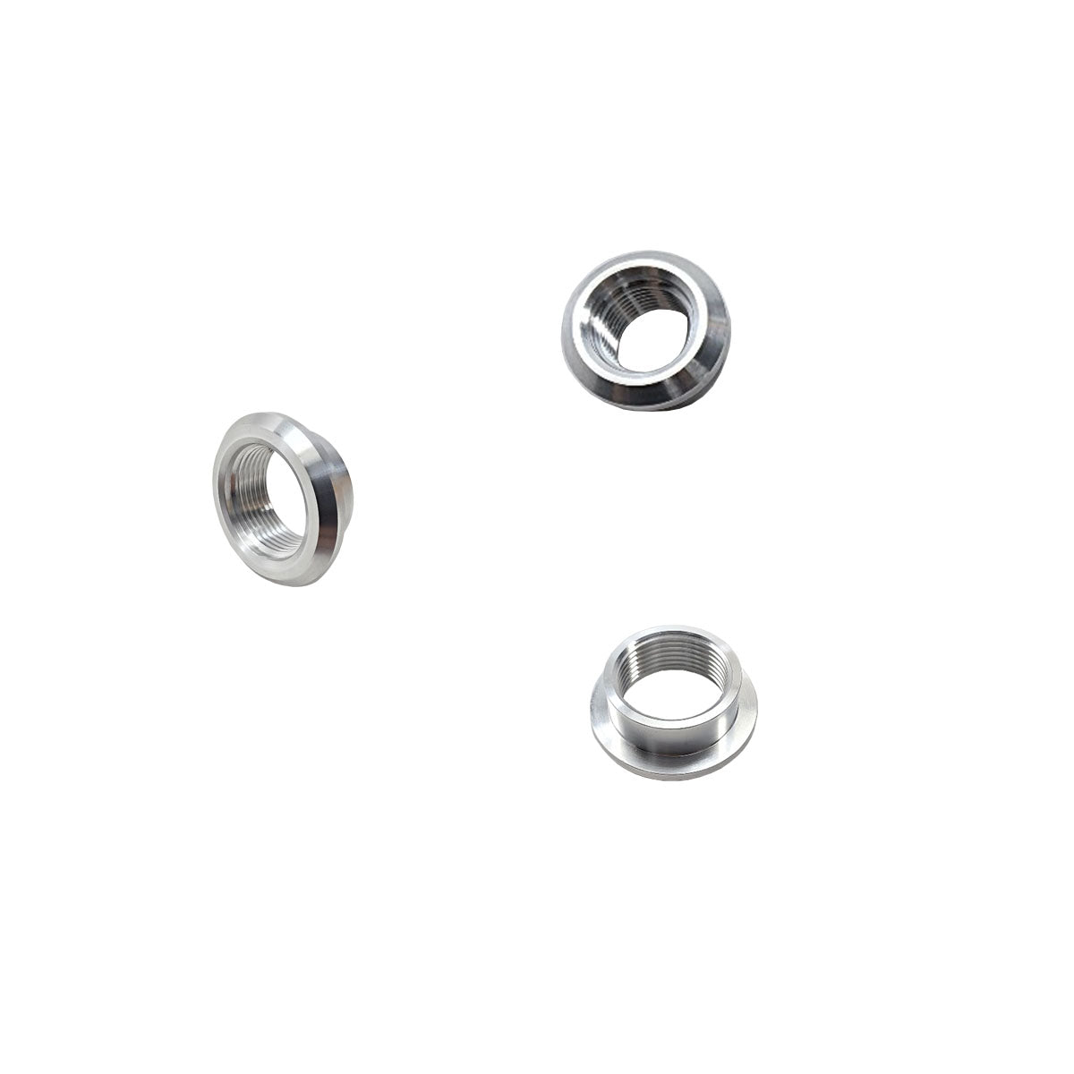 UPR - 8AN ORB Female Weld Bung Aluminum Stepped - 8500-109 by UPR Products - angle view