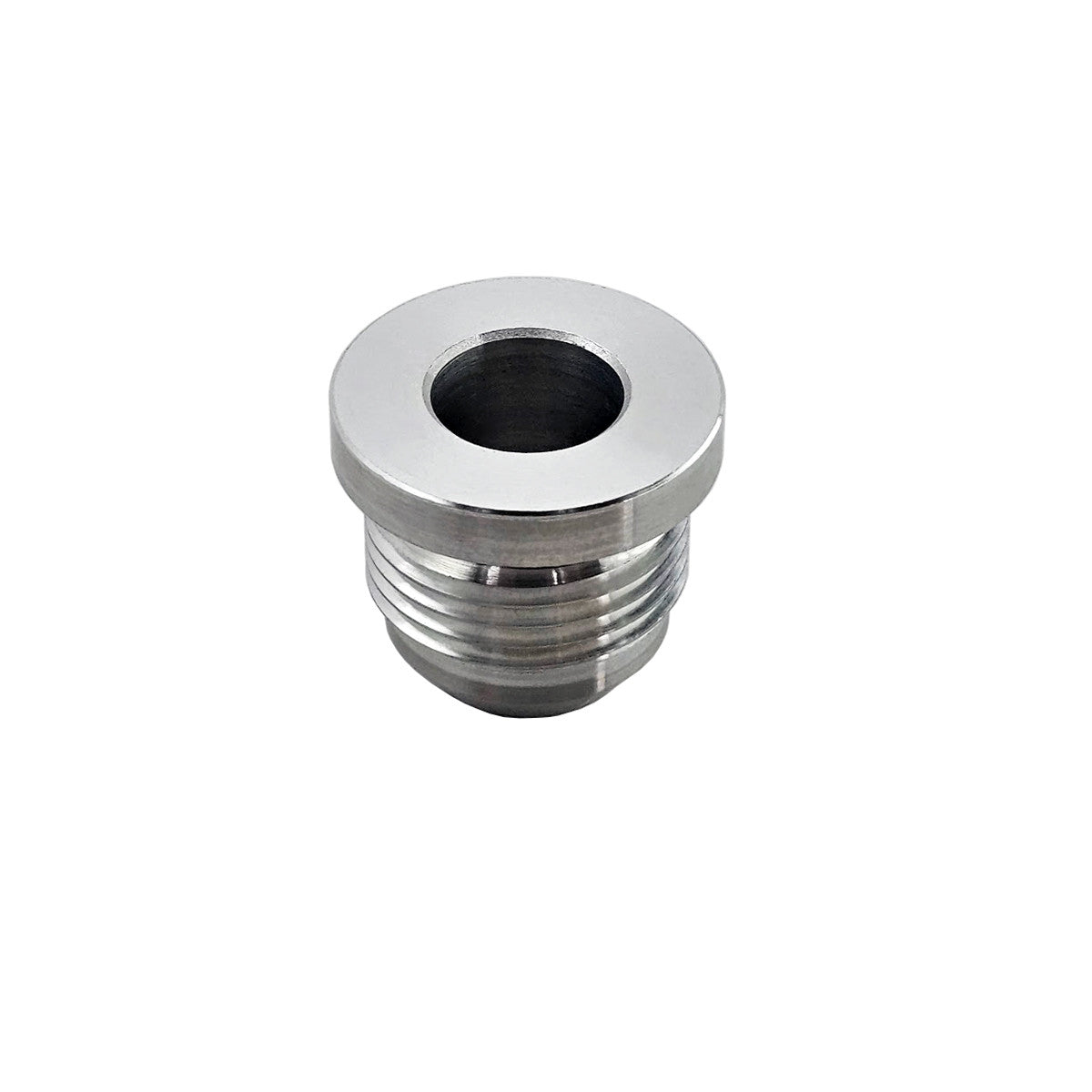 UPR - 12AN Male Weld Bung Aluminum - 8502-005 by UPR Products - angle view