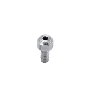 UPR - 1/4" Barb Weld Bung Aluminum Stepped - 8503-001 by UPR Products - angle view