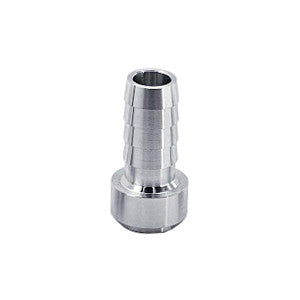 UPR - 1/2" Barb Weld Bung Aluminum Stepped - 8503-004 by UPR Products - front view