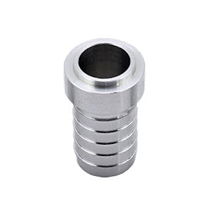 UPR - 7/8" Barb Weld Bung Aluminum Stepped - 8503-007 by UPR Products - angle view