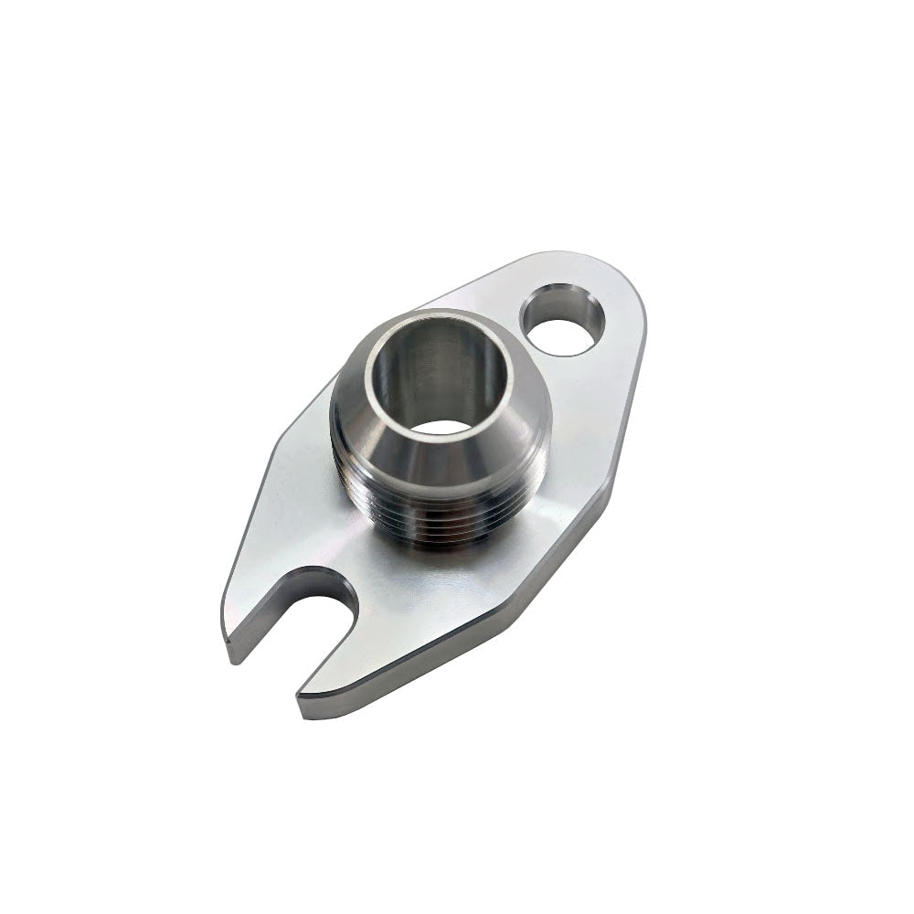 UPR - GT6041 Large Frame Oil Drain Flange 12AN with Crowfoot & O-Ring - 8505-007 by UPR Products - front view