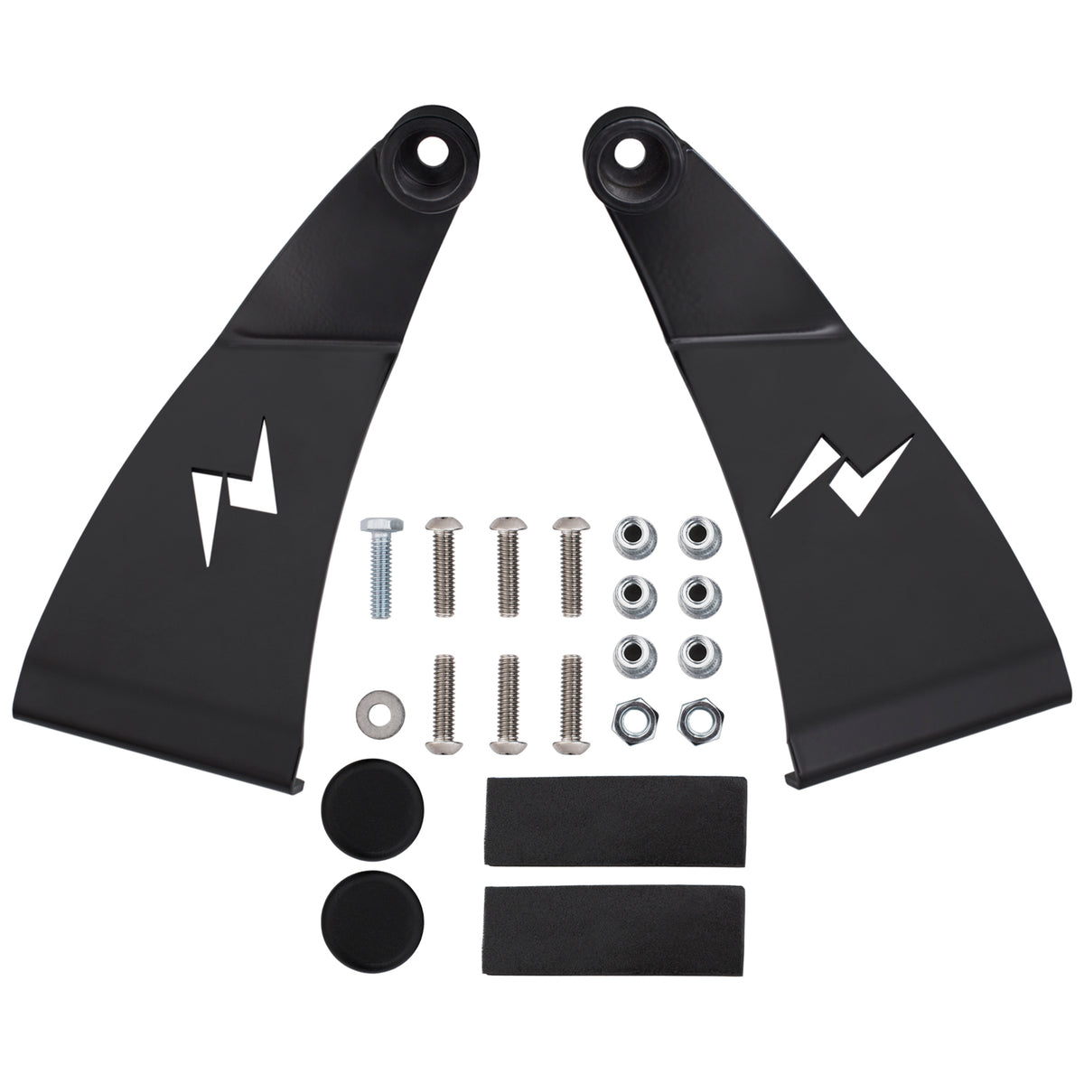 ANZO 2015-2017 Ford F-150 LED Bar Roof Mounting Brackets - 851070 for 2015-2017 Ford F 150 - front view