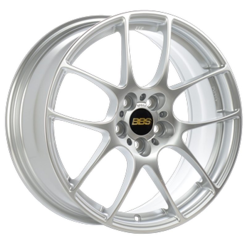 BBS RF 18x9 5x120 ET47 PFS Diamond Silver Wheel -82mm PFS/Clip Req - RF521DS