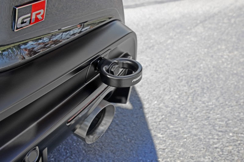 Perrin 20+ Toyota Supra Tow Hook Kit (Rear) - Black - PTP-BDY-250BK
