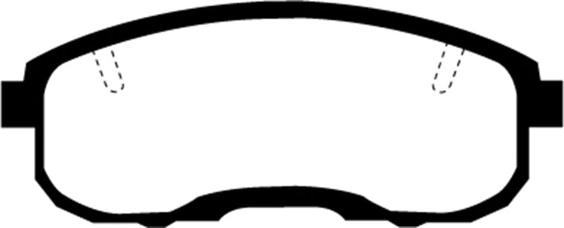 EBC 95-99 Infiniti I30 3.0 Greenstuff Front Brake Pads - DP21752