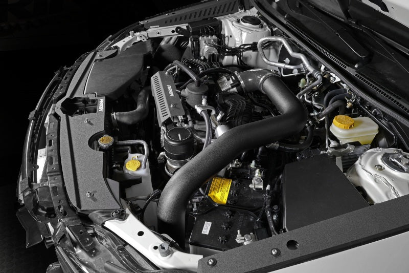 Perrin 22-23 Subaru WRX Front Mount Intercooler Kit (Black Tubes &amp; Silver Core) - PSP-ITR-441SL/BK