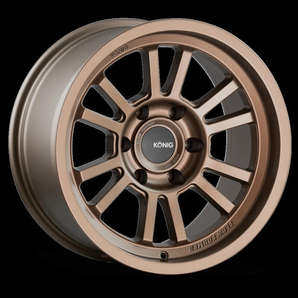 Konig HT1 17X9 5X127 ET-12 Satin Bronze - H1975127N128 by Konig