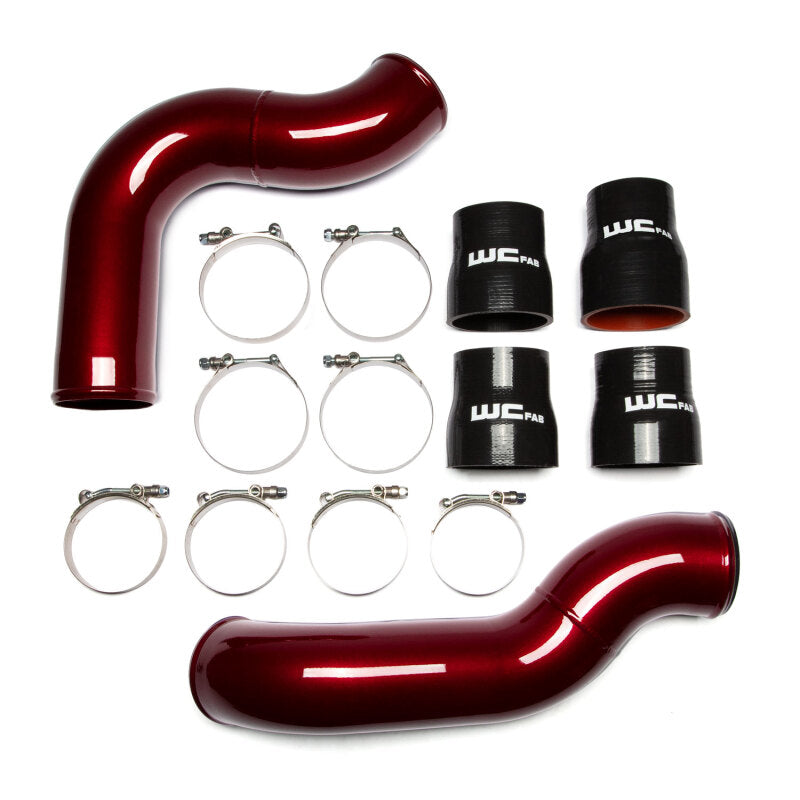 Wehrli 25-26 Cummins 6.7L High Flow Intake Bundle Kit Stage 1 - WCFab Red - WCF100874-RED