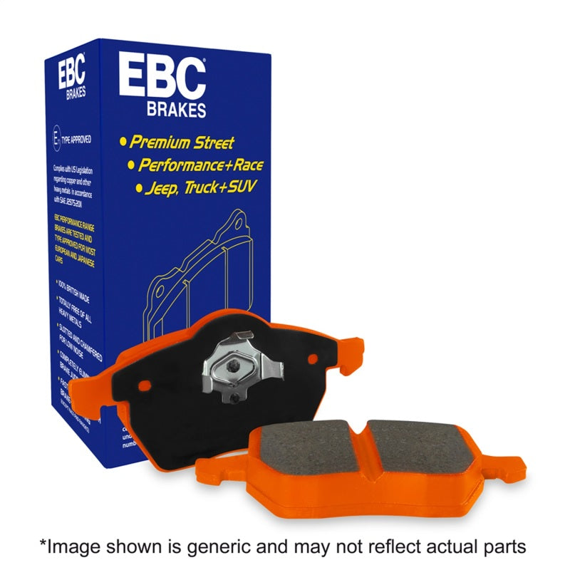 EBC 2018+ Porsche Cayenne (3rd Gen) 4.0TT Extra Duty Rear Brake Pads - ED92371