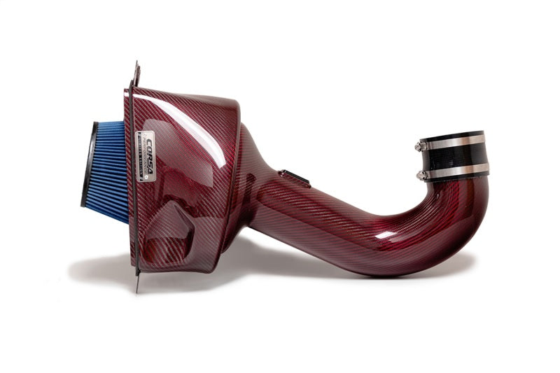 Corsa 2015-19 Chevrolet Corvette C7 Z06 6.2L V8 Red Carbon Fiber Air Intake (Does Not Fit ZR1) - 44002-R