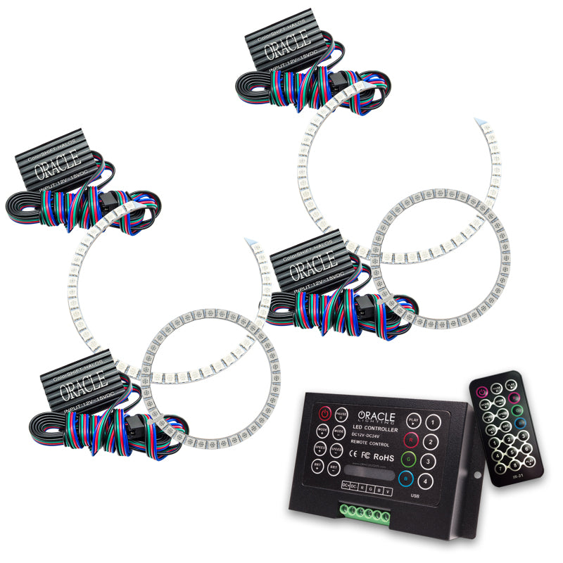 Oracle Scion tC 11-13 Dual Halo Kit - ColorSHIFT w/ 2.0 Controller SEE WARRANTY - 2399-333