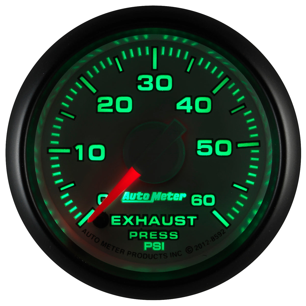 AutoMeter Gauge Exhaust Press. 2-1/16in. 60PSI Stepper Motor Ram Gen 3 Factory Match - 8592