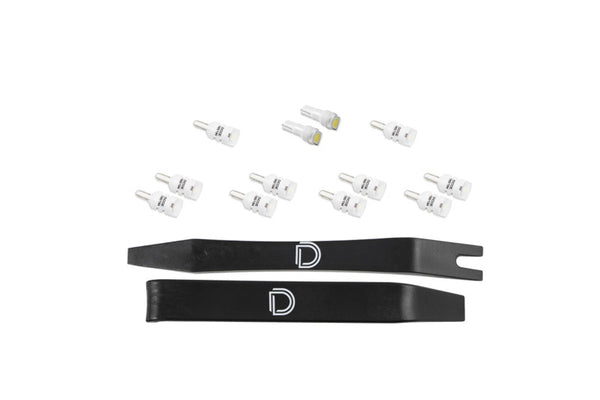 Diode Dynamics 14-19 Toyota Highlander Interior LED Kit Cool White Stage 1 - DD0577 by Diode Dynamics - front view