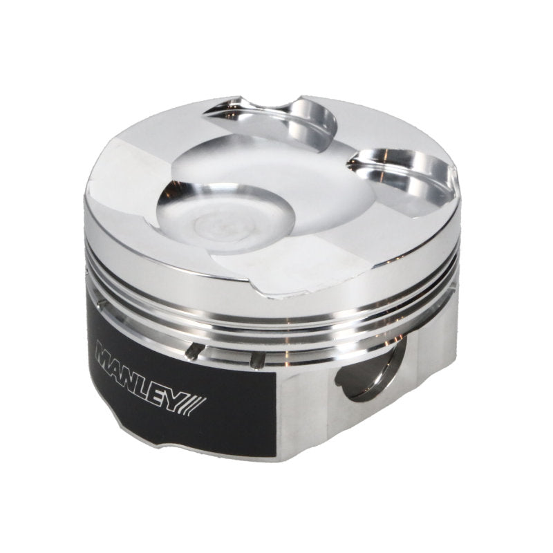 Manley 15+ Subaru FA20 WRX 86.25mm +.25mm Over Size Bore 10:1 Dish Piston Set with Rings - 632702C-4