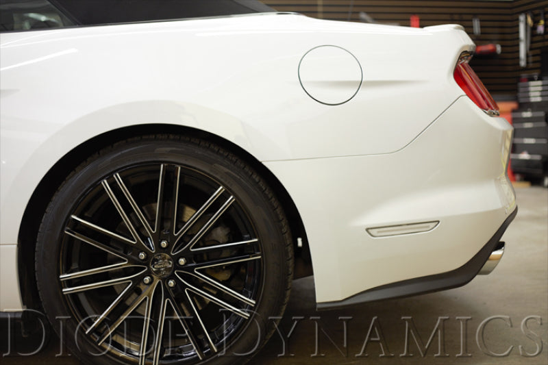 Diode Dynamics 15-21 EU/AU Ford Mustang LED Sidemarkers - Smoked (Pair) - DD5073