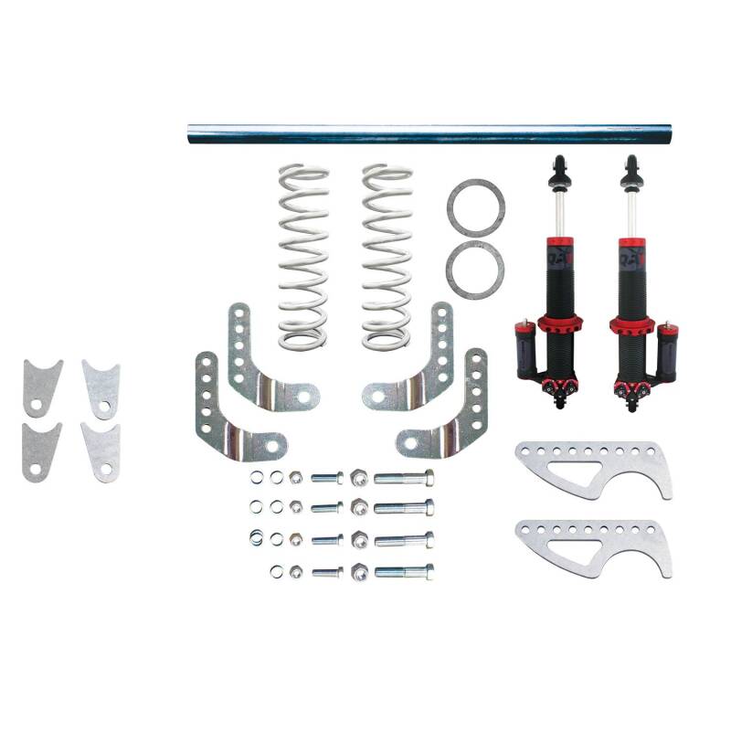 QA1 Pro Rear Weld-In Coil-Over System - MOD Series - 12in x 130lbs/in - 3.25in Tube - Aluminum - DM501-1301