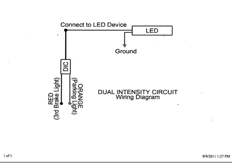 Oracle 61-0 Dual Intensity Circuit SEE WARRANTY - 2017-504