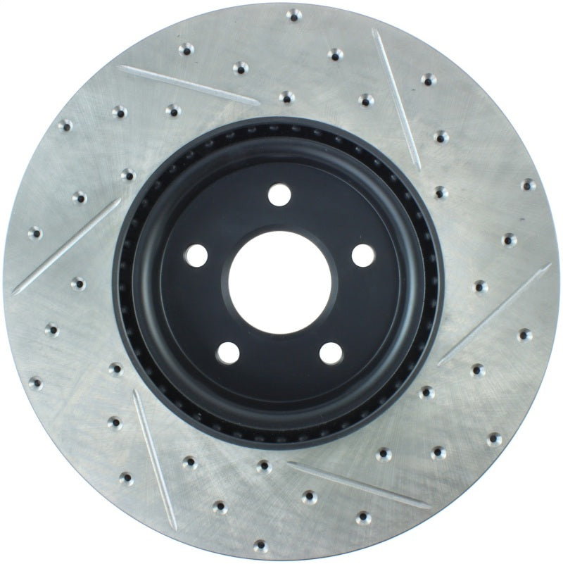 StopTech Slotted &amp; Drilled Sport Brake Rotor - 127.39038R