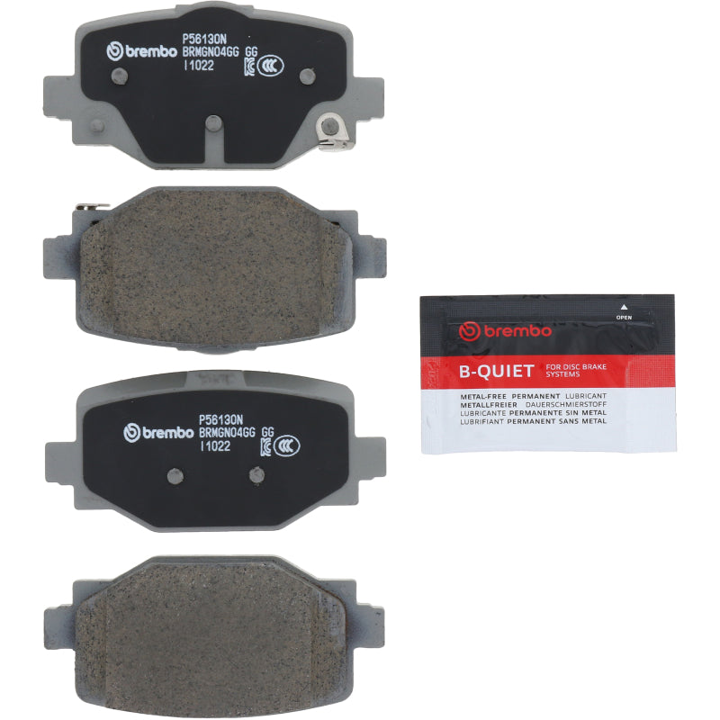 Brembo 19-20 INFINITI QX50 Rear NAO Brake Pad - P56130N