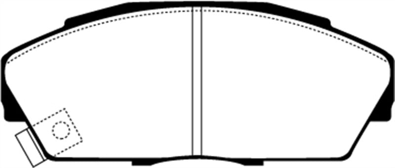 EBC 92-94 Acura Integra 1.7 Vtec Redstuff Front Brake Pads - DP3719/2C