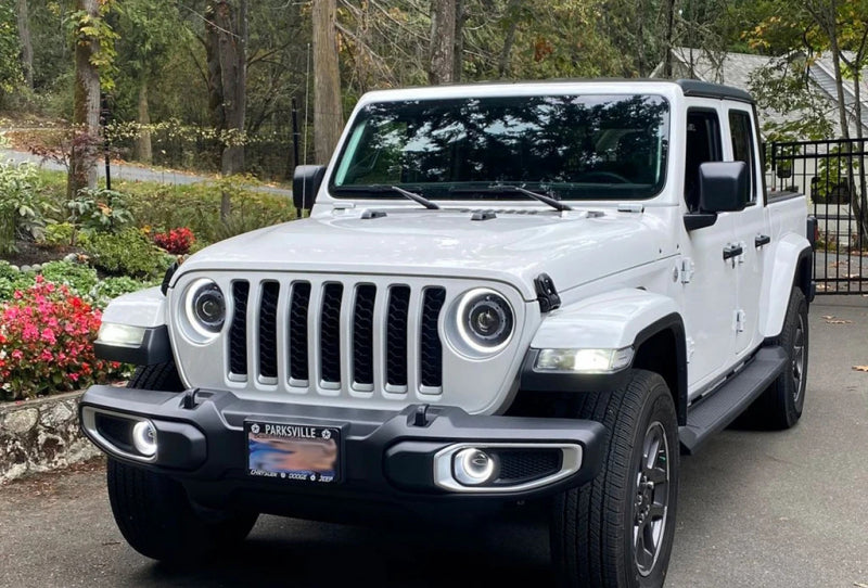 Oracle Jeep Wrangler JK/JL/JT High Performance W LED Fog Lights - White SEE WARRANTY - 5846-001
