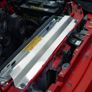 UPR - Stainless Steel Small Radiator Hold Down Mount (fits 79-93 Mustang) UPR - 1056-01 for 1979-1993 Ford Mustang