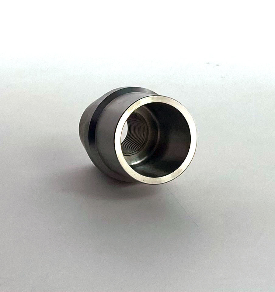 UPR - Tube End Adapter Weld Bung 3/4-16 Right Hand for 1-5/8" x .083" Tubing - 8700-001 by UPR Products - angle view