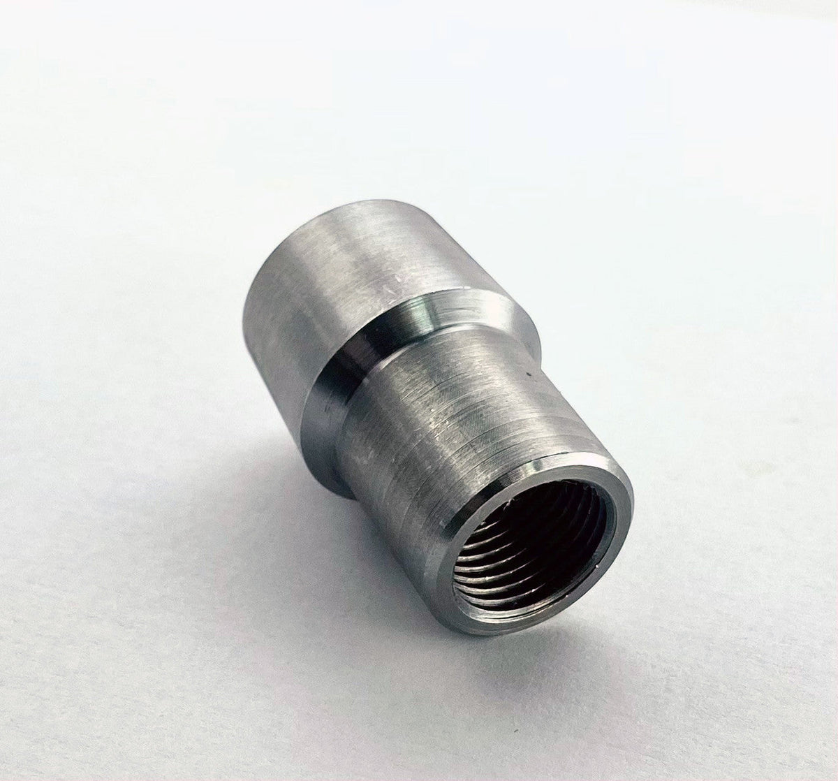 UPR - Tube End Adapter Weld Bung 5/8-18 Right Hand for 1" x .095" Tubing - 8700-009 by UPR Products - angle view