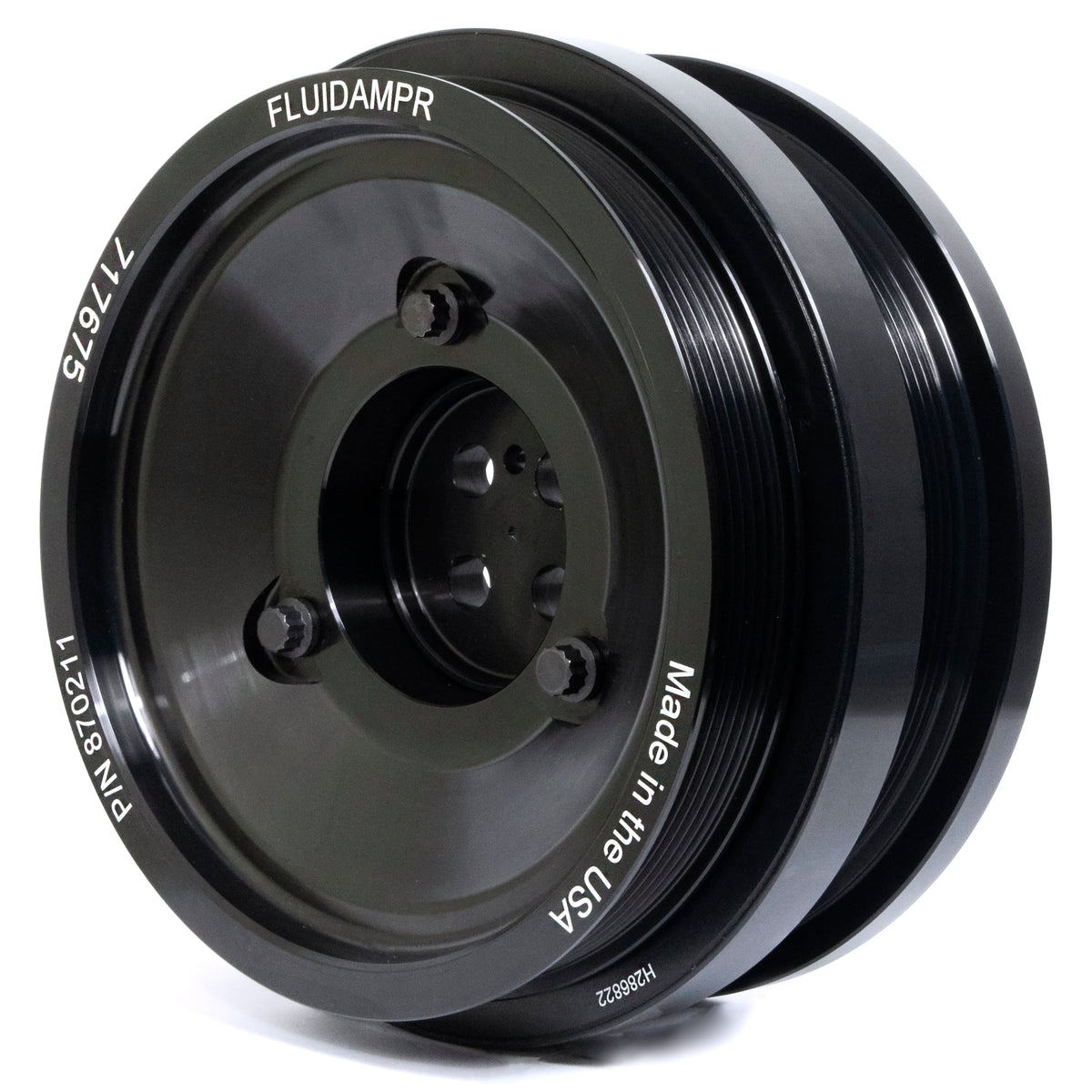 Fluidampr Ford PowerStroke 6.0L Dual Alternator Steel Externally Balanced Damper - 870211