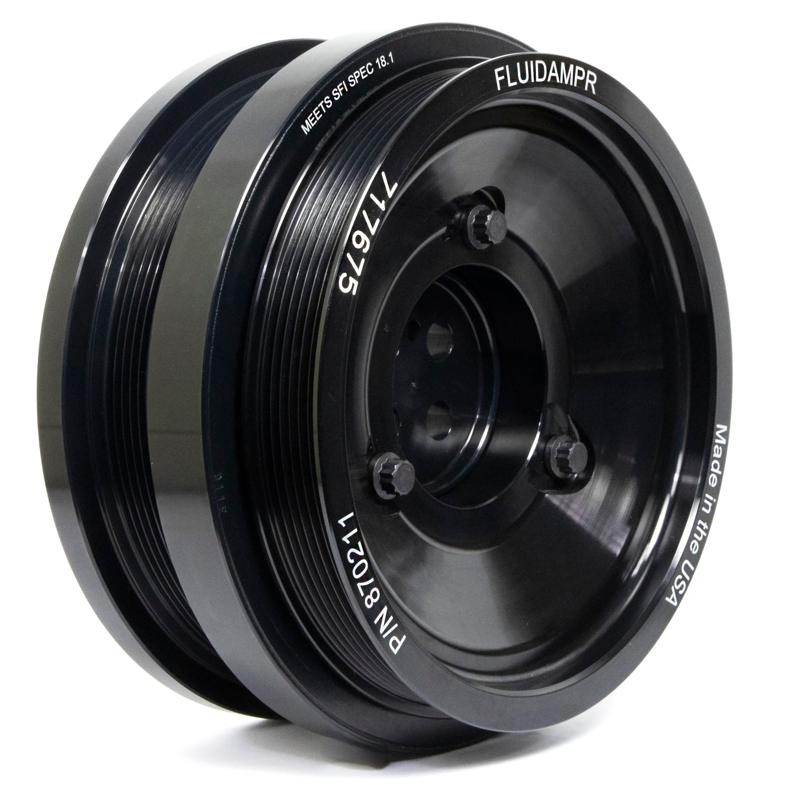 Fluidampr Harmonic Balancer - Fluidampr - Ford -2003-2007 -6.0L Power Stroke Dual Alt -Ea