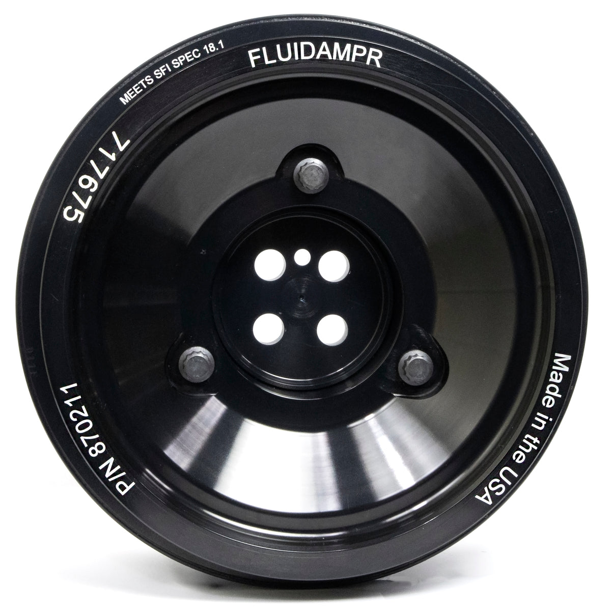 Fluidampr Ford PowerStroke 6.0L Dual Alternator Steel Externally Balanced Damper - 870211