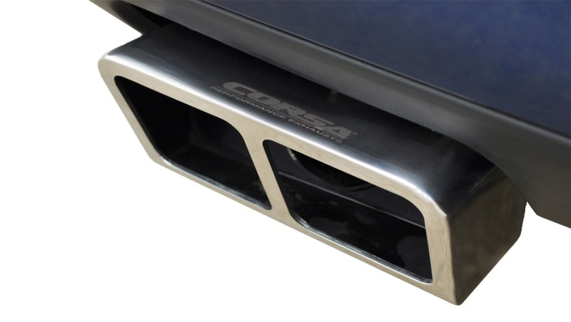Corsa 2014-2014 Dodge Challenger SRT-8 6.4L V8 Manual Polished Xtreme Cat-Back Exhaust - 14424